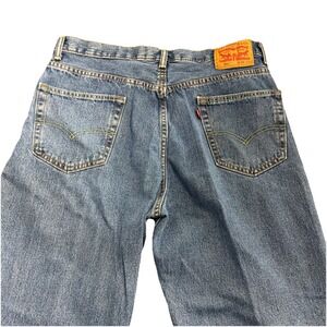 Vintage Levis 550 Mens Jeans 36X30 Blue 100% Cotton Red Tab Relaxed Fit USA